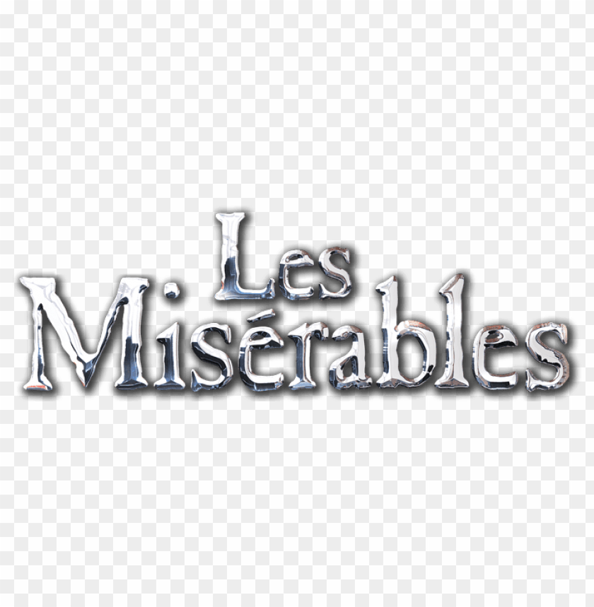 Free download | HD PNG les miserables logo metallic PNG transparent ...