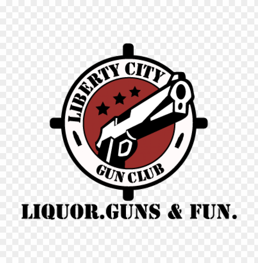 Liberty City Gun Club Vector Logo cutout PNG & clipart images | TOPpng