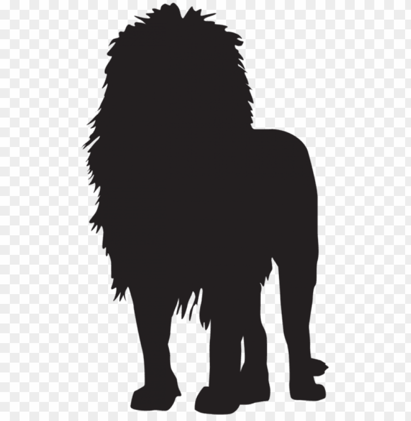 Free download | HD PNG Transparent lion silhouette PNG Image - ID 49588