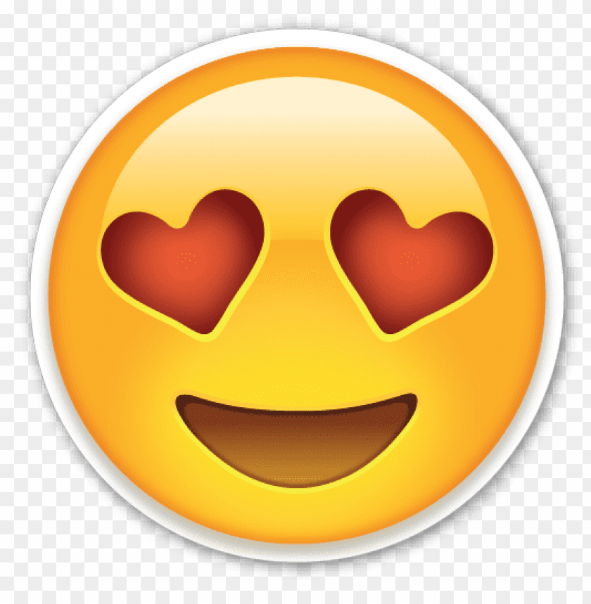Free download | HD PNG love hearts eyes emoji png clipart png photo ...