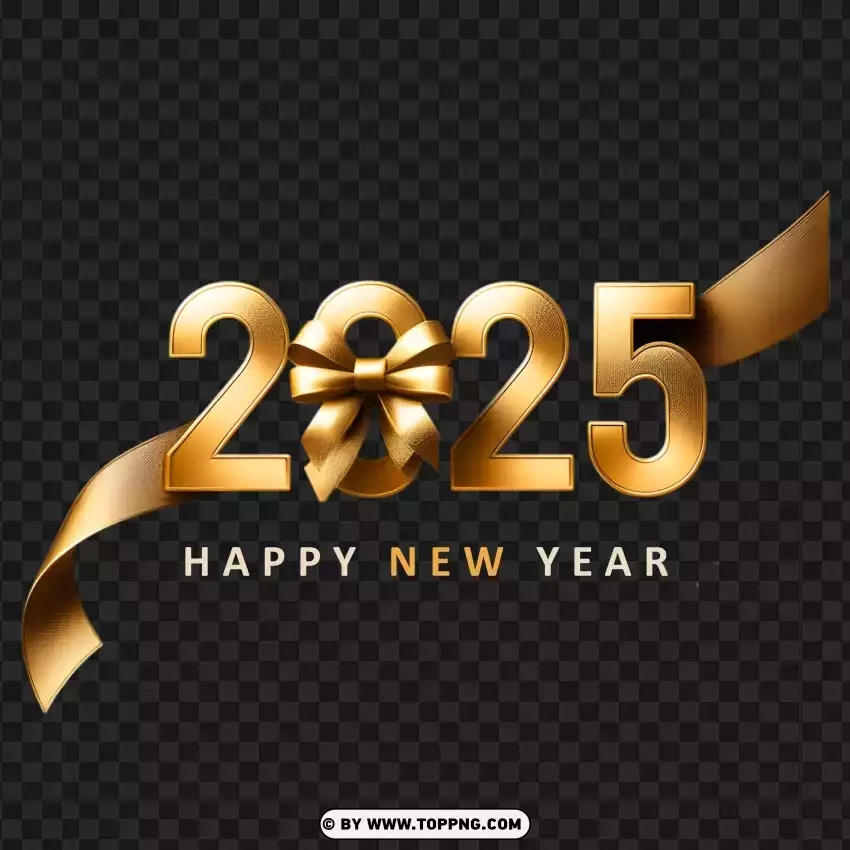 Happy 2025 PNG & clipart images TOPpng