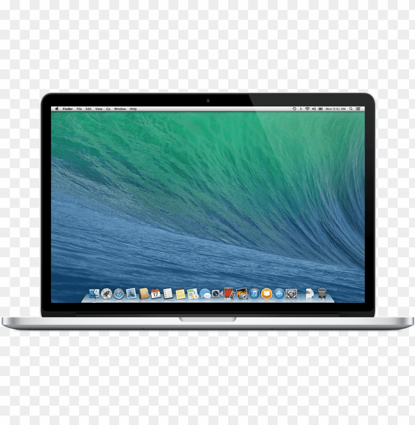 Free download | HD PNG macbook laptop with retina display | TOPpng