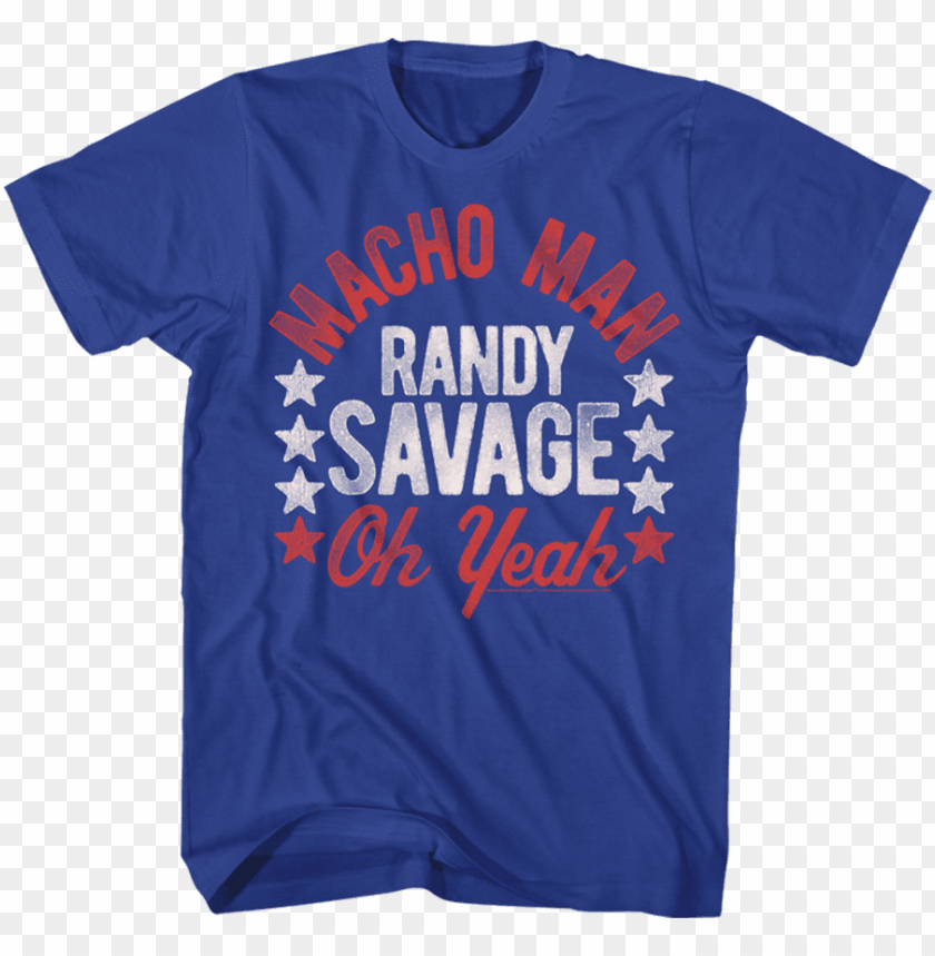 Macho Man Randy Savage Oh Yeah T Png Image With Transparent Background Toppng - wwe randy orton shirt roblox