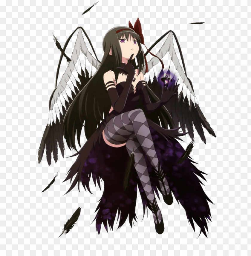 Download [madoka magica]akemi homura png ver - homura goddess madoka ...