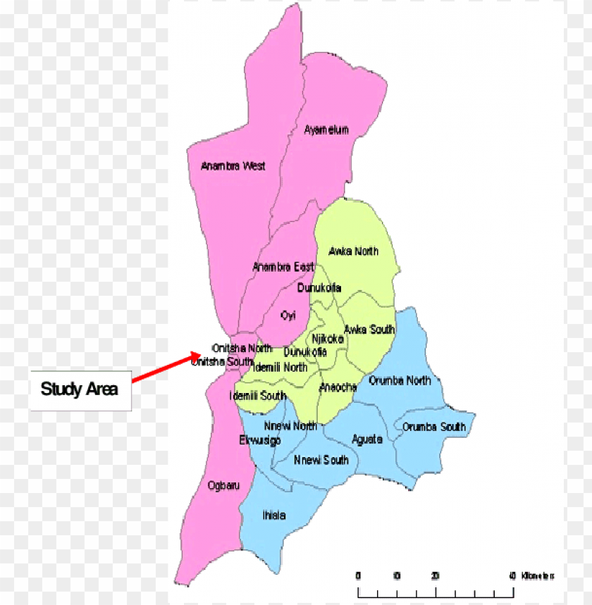 Anambra Map cutout PNG & clipart images | TOPpng