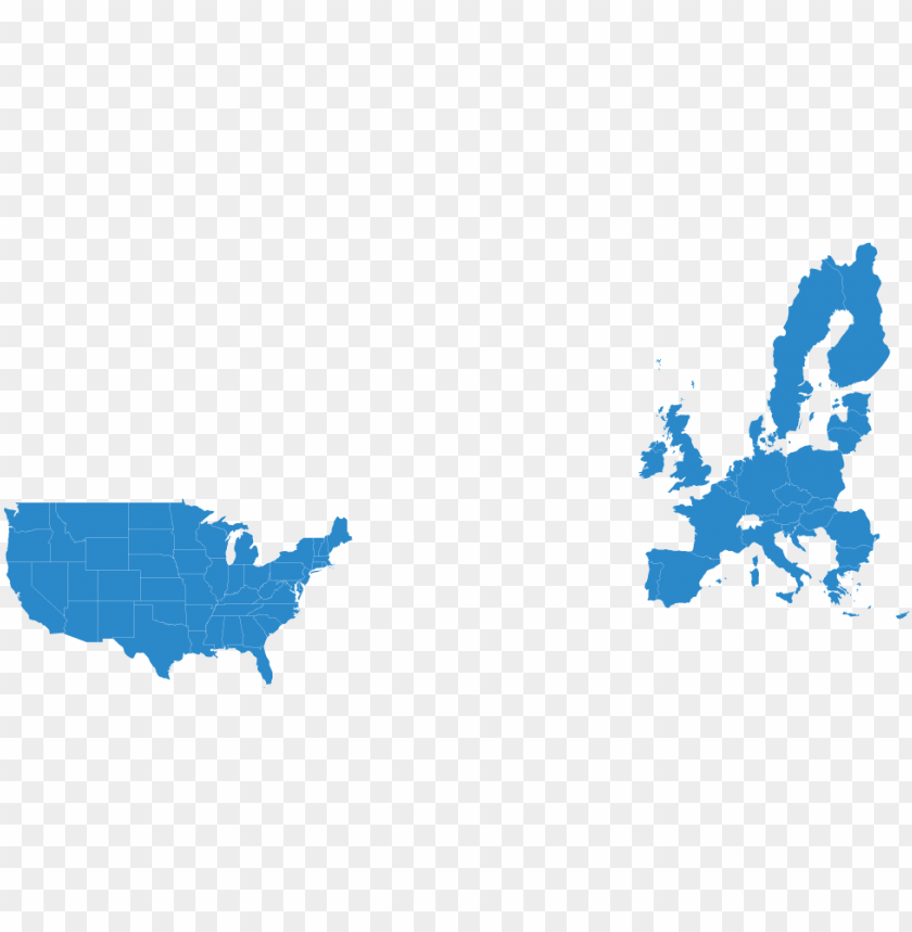 Free download | HD PNG map of us and europe european union holiday ...