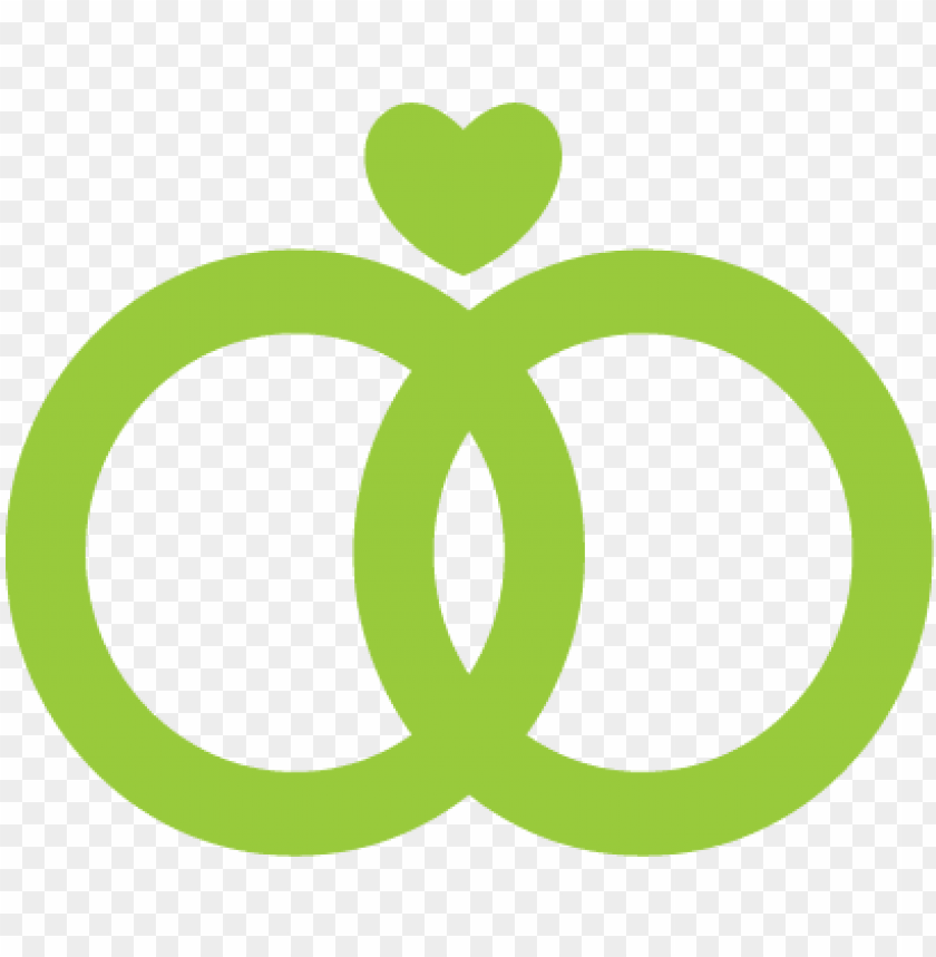 Free download | HD PNG marriage rings couple with a heart icones para ...