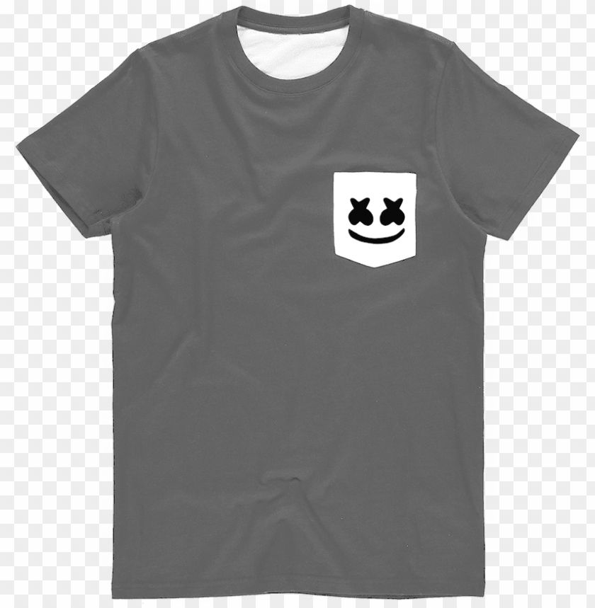 Marshmello Pocket T Shirt Wfmu T Shirt Png Image With