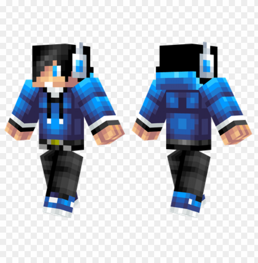 Download minecraft skins blue teenager skin png - Free PNG Images | TOPpng