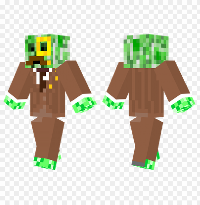 Free download | HD PNG minecraft skins gentleman creeper skin PNG ...