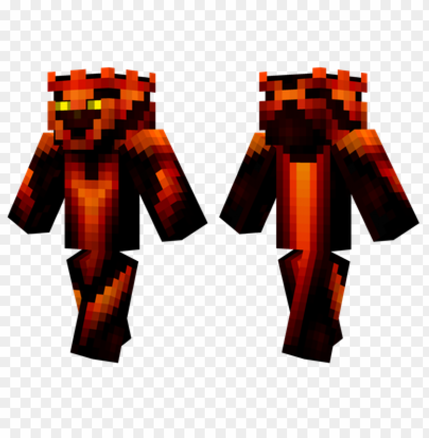 Minecraft Skins Nether Warlord Skin Png Image With Transparent