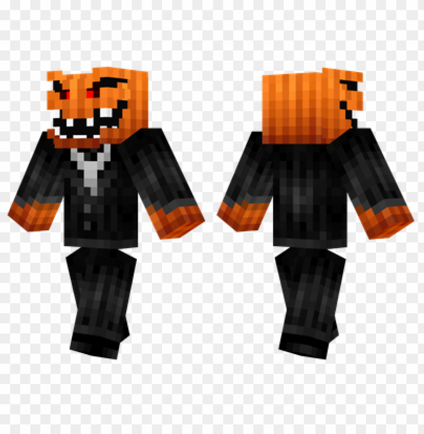 Free download HD PNG minecraft skins pumpkin boss skin PNG