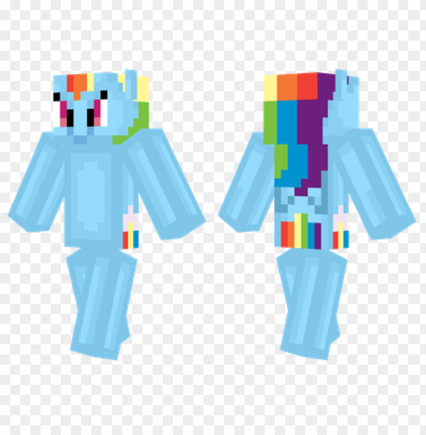 Rainbow skin minecraft