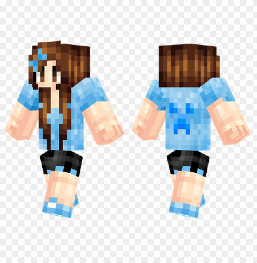 Minecraft Skins Summer Girl Skin Png Image With Transparent Background Toppng - roblox noob skin minecraft skins