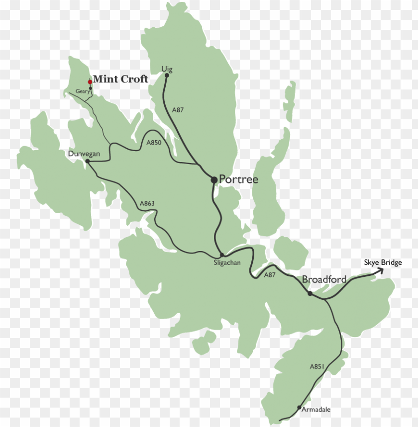 Free download | HD PNG mint croft skye map isle of skye map pdf PNG ...