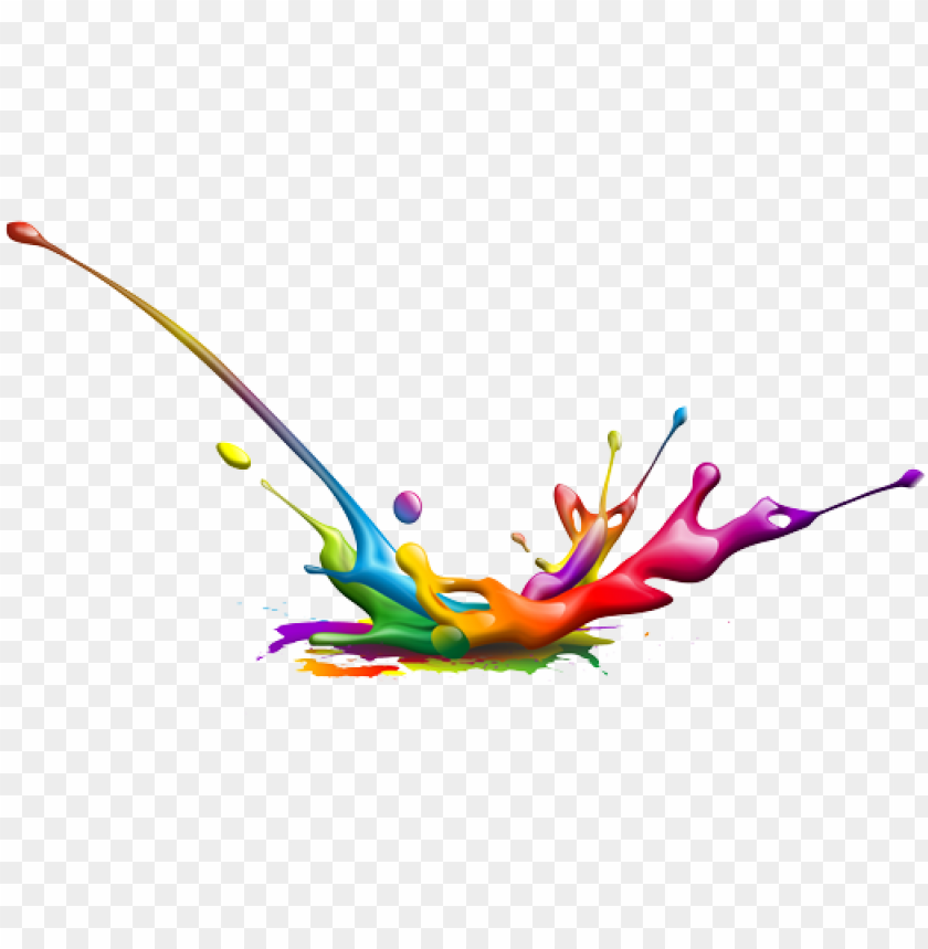 Free download | HD PNG mobile logo splash of color no background PNG