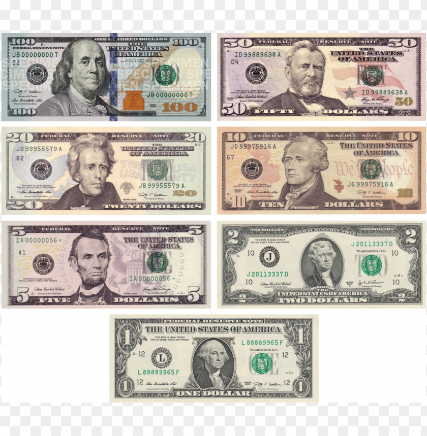 Free download | HD PNG money presidents PNG transparent with Clear ...