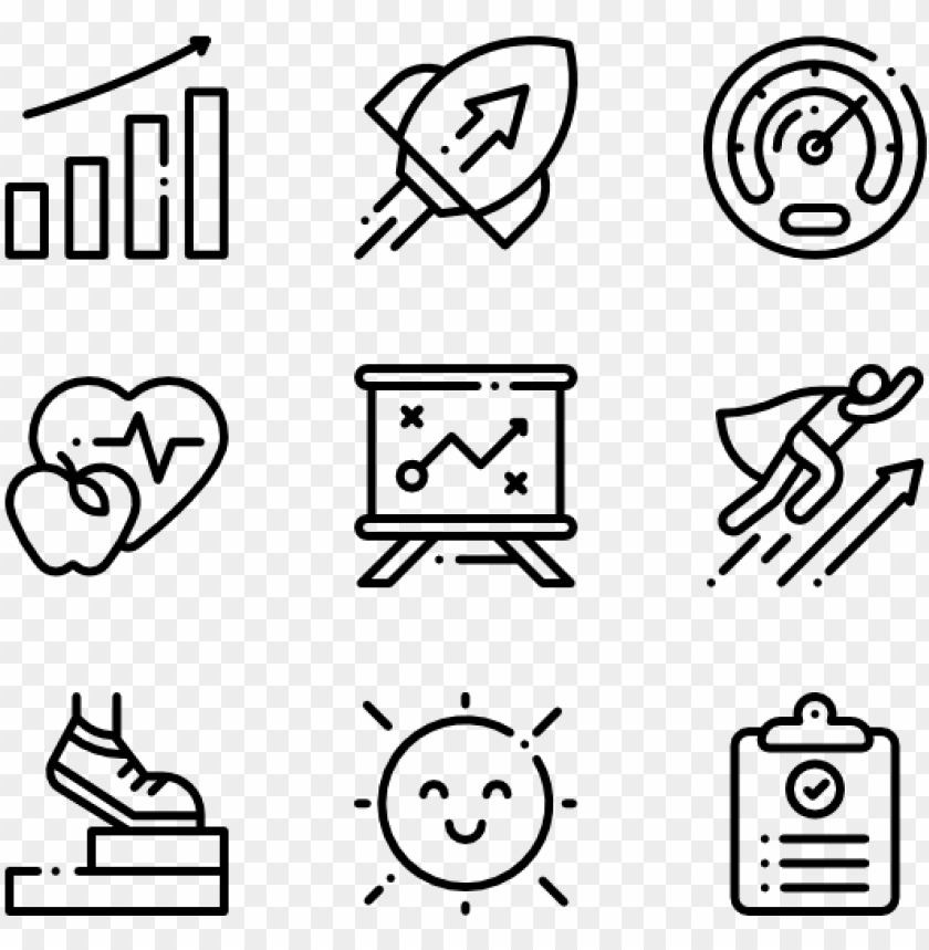 Free download | HD PNG motivation learning icons PNG transparent with ...