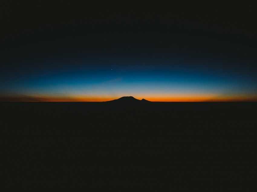 Free download | HD PNG mountain horizon sunset dark night 4k wallpaper ...