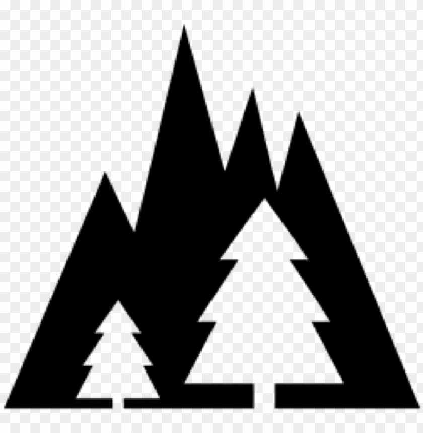 Free download | HD PNG mountain icon black background PNG transparent ...