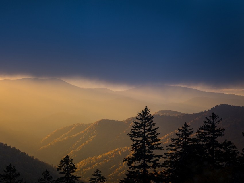 Free download | HD PNG mountains trees fog clouds tops 4k wallpaper ...