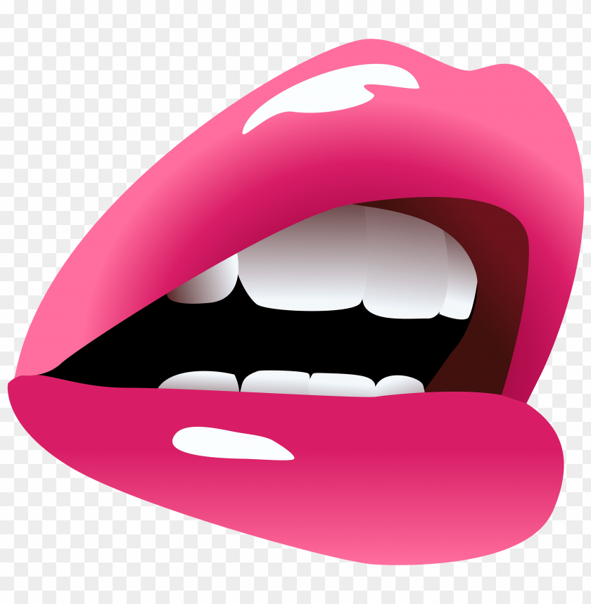 Free download HD PNG mouth pink image clipart png photo 32408 TOPpng