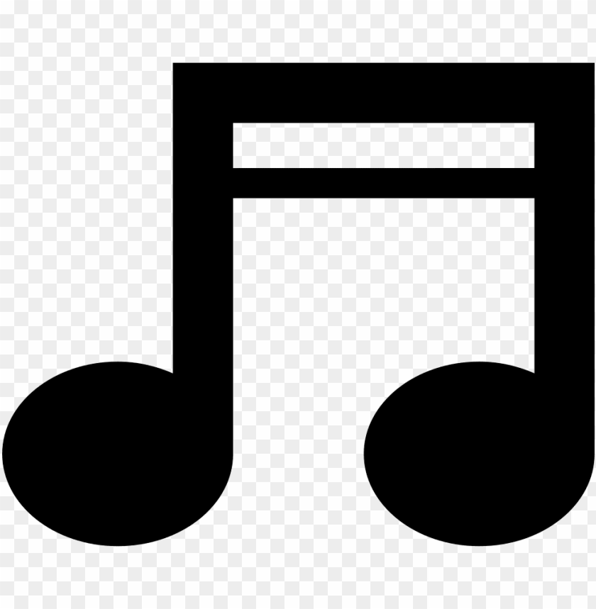 Musical Symbol Svg Png Music Notes Double Png Image With Transparent Background Toppng