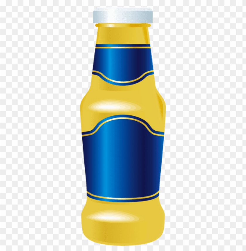 Free download HD PNG mustard glass bottle clipart png photo 55429