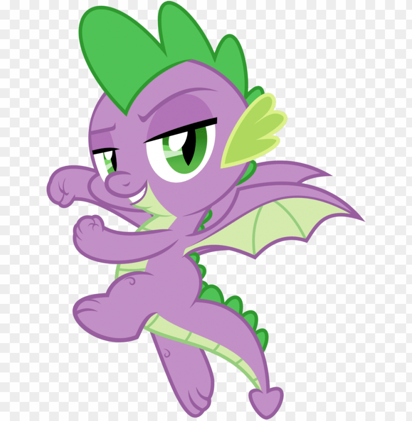 Free Download HD PNG My Little Pony Spike Gets Wings PNG Transparent 