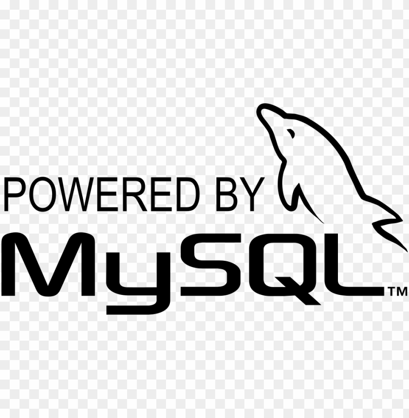Free download | HD PNG powered by mysql logo png | TOPpng