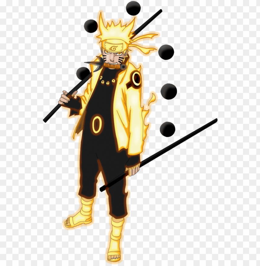 Naruto Six Paths Sage Mode PNG Image With Transparent Background