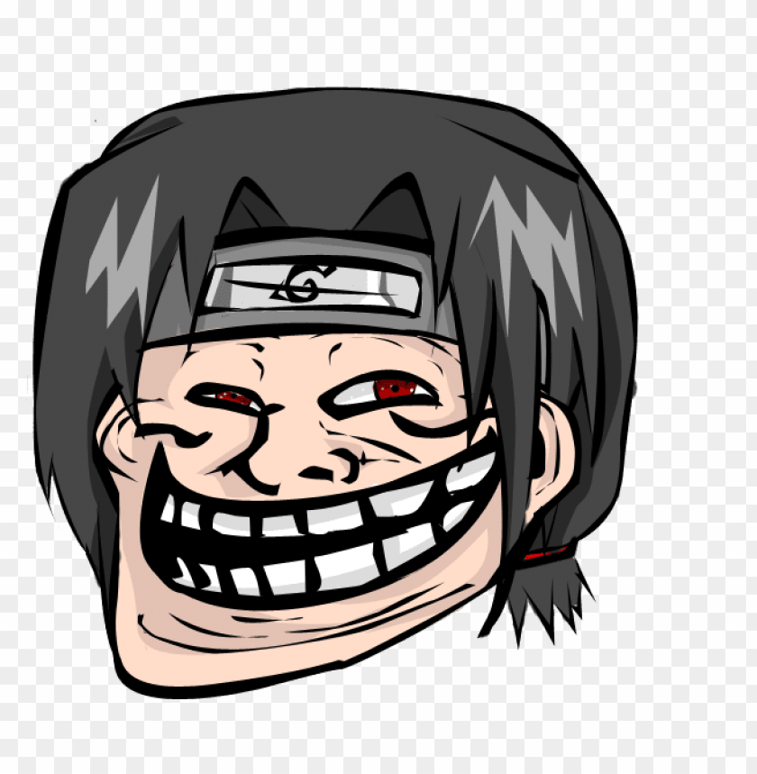 Download Naruto Troll Face Png Images Background Toppng - epic troll face roblox troll meme on meme