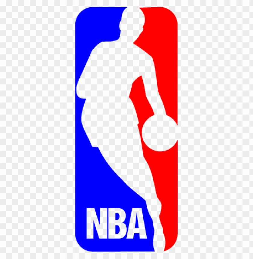 Free Download Hd Png Nba Blue And Red Vertical Logo Png Toppng