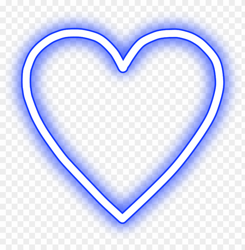 Neon Heart Love Freetoedit Blue 귀여운 可愛い Mimi Pink Neon Heart Transparent Png Image With Transparent Background Toppng - roblox logo pink neon