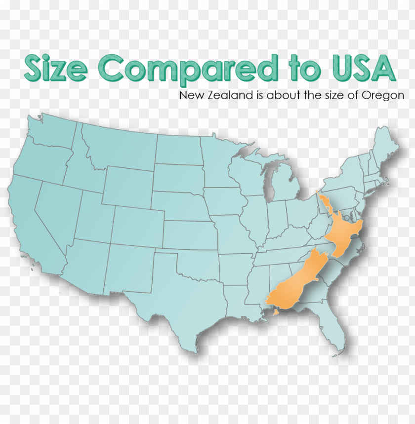 Free download | HD PNG new zealand size vs usa PNG transparent with ...