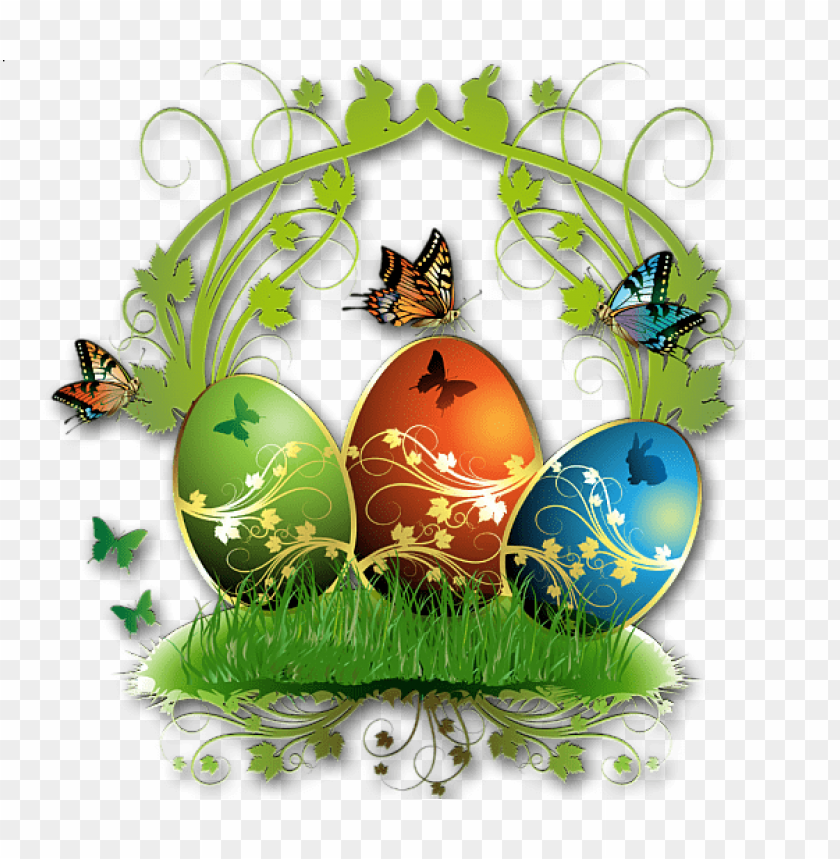 Free download | HD PNG nice easter eggs decoration png images ...