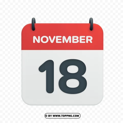 Vector 18 November Png cutout PNG & clipart images TOPpng