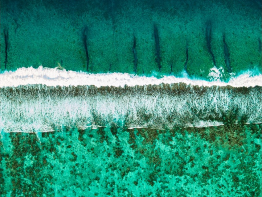 Free download | HD PNG ocean surf aerial view shore wave foam 4k ...