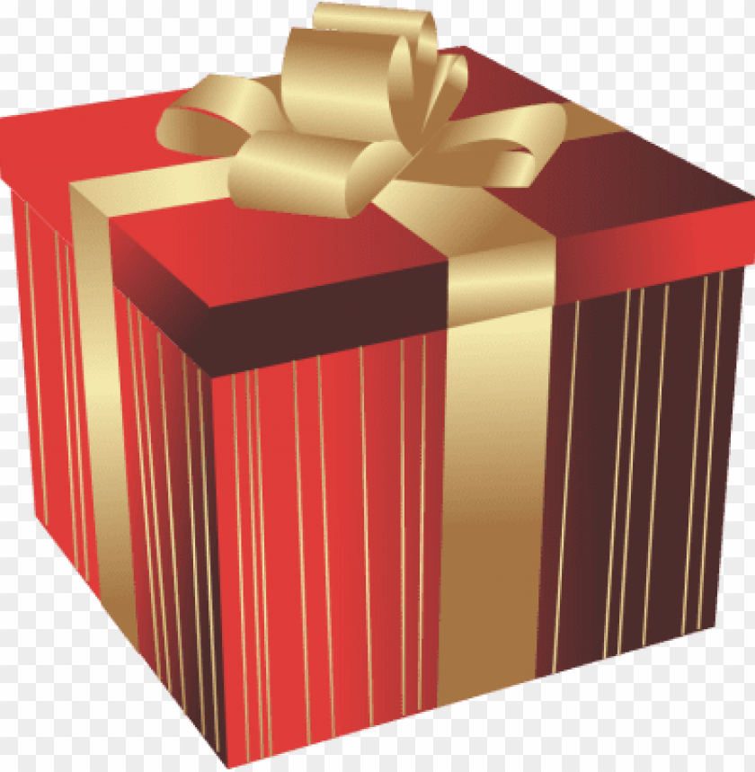 open christmas gift png big red gift box with golden big gift box png image with transparent background toppng toppng