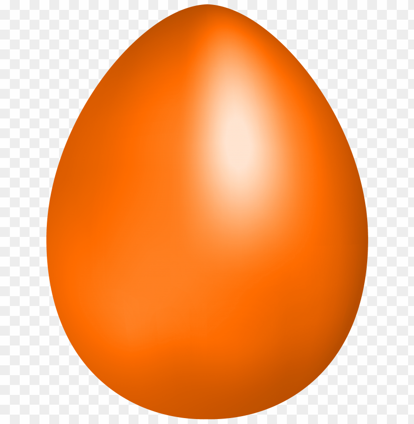 Free download HD PNG orange easter egg clipart png photo 31090 TOPpng