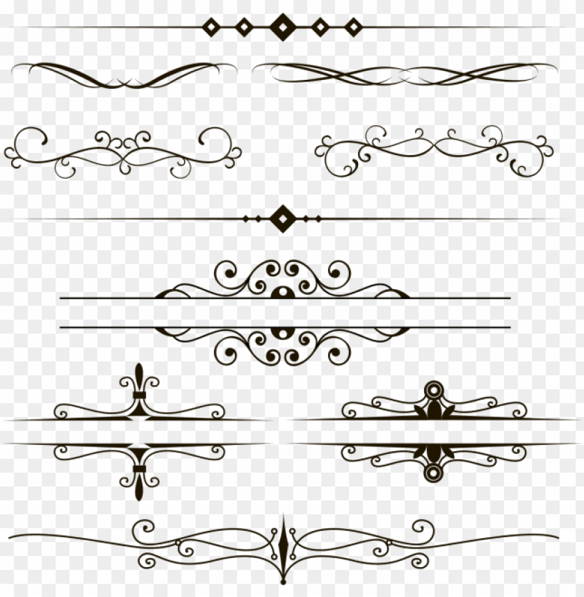 Free download | HD PNG ornament retro vintage png and for free line art ...