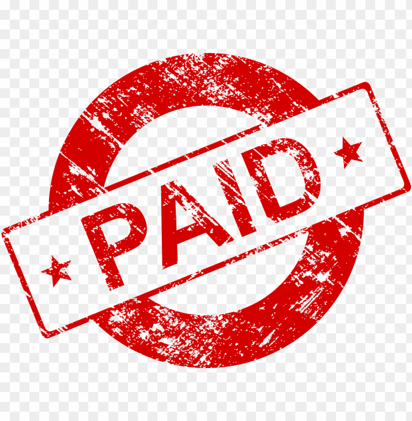 Paid Stamp Png - Free Png Images 