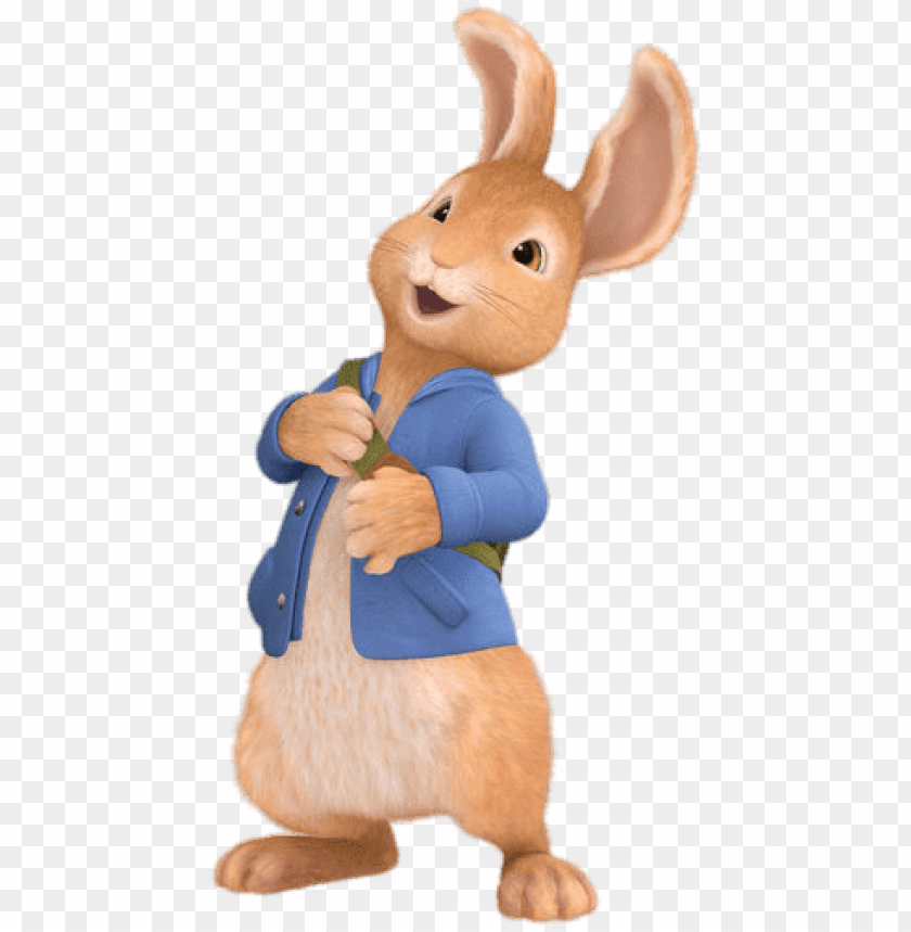 Peter Rabbit Laughing cutout PNG & clipart images | TOPpng