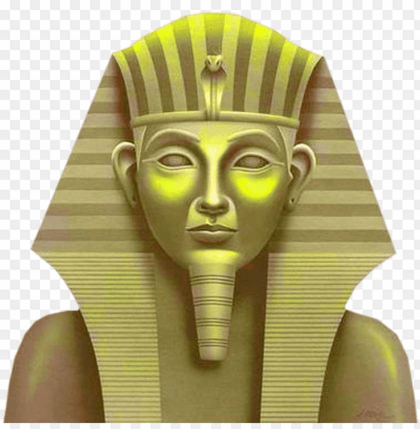 Free download | HD PNG Transparent PNG image Of golden pharaoh bust png ...