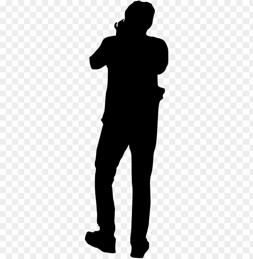 Free download | HD PNG Transparent silhouette of person standing with ...
