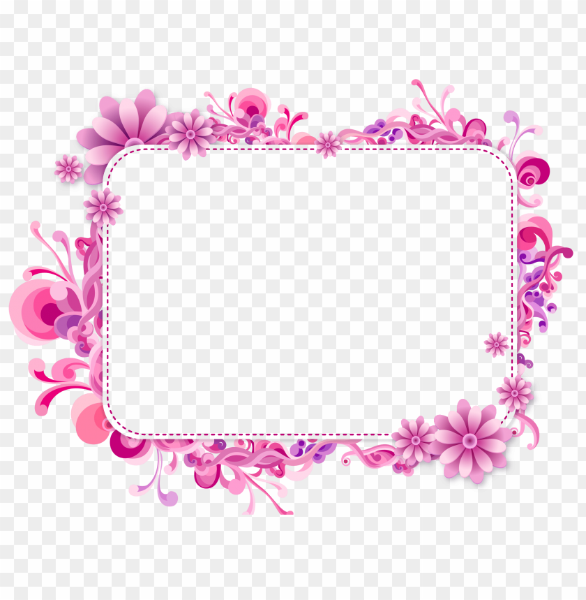 Pink And Purple Vector Frame Background Best Stock Photos Toppng