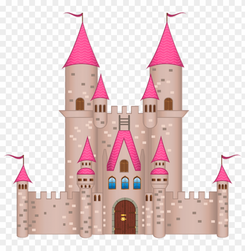 Free Download Hd Png Pink Castle Clipart Png Photo Toppng