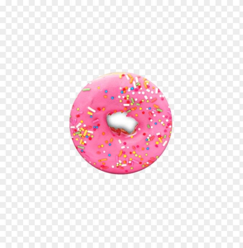 Pink Donut Png Png Image With Transparent Background Toppng