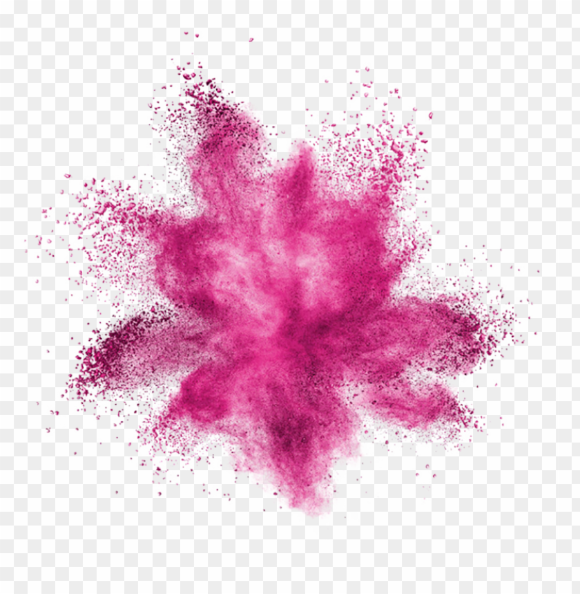 Pink Powder Explosion Effect Png Hd cutout PNG & clipart images | TOPpng