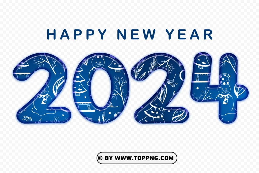 Free download HD PNG png clipart images for happy new year 2024